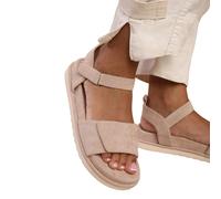 Where's That From Corfu Sandali Pelle Scamosciata Donna (WM421)