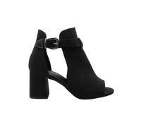 Where's That From Lisa Tacchi Alti Pelle Scamosciata Tacco a Blocco (WM546)