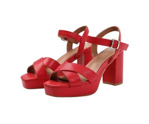 Where's That From Marcia Tacchi Alti PU Blocco Piattaforma Donna (WM496)