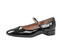 Where's That From Minsk Ballerine Pelle Verniciata Tacco Basso Donna (WM399)