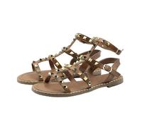 Where's That From Natalia Sandali da Gladiatore Borchiato PU Donna (WM355)