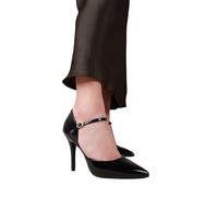 Where's That From Reflex Sandali Pelle Verniciata Tacco Medio Donna (WM259)