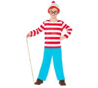 Where's Wally Wenda Adulti Boys Girls Autorizzato Costume World Libro Giorno