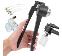 WhFKLca Crimpatrice per Fiale di Profumo, Piegatrice Manuale per Fiale per Bottiglie di Profumo,Vial Crimper, 13Mm 15Mm 20Mm Piegatrice Manuale per Spruzzatore per Fiale di Profumo, Buona Tenuta,13mm