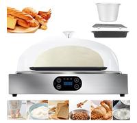 WhFKLca Macchina per Lievitare L'Impasto Elettrica con Controllo Dell'Umidità E della Temperatura, Lievitatrice di Pane, Tempistica 99 Ore, Visibile, per Preparare Pane, Yogurt, Vino di Riso, Natto A