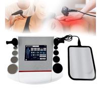 WhFKLca Macchina Portatile per Diatermia Tecarterapia da Tavolo, 4 modalità E 10 Parti del Corpo Cet Ret per Terapista Sportivo Riabilitatore, Macchina Terapeutica 300~448 Khz per Dolori Muscolari