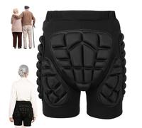 WhFKLca Mutande Protettive per Fianchi per Anziani, Pantaloni Anticollisione E Anticaduta, Pantaloni Unisex, Pantaloncini Imbottiti, Comodi, Protezione Antiurto, Coccige, Protezione per Fianchi M