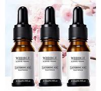Whhrle 2022 New Instant Perfection Wrinkle Essence Serum- Soluzione di scorta di acido lattobionico sempre giovane, Olio di essenza viso anti-età per la pelle delle rughe- Idrata in profondità (3 PZ)