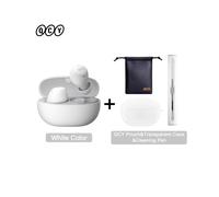 (Whi e accessori) Cuffie wireless HT07 ANC, auricolari TWS con cancellazione del rumore da 40 dB, 6 microfoni,