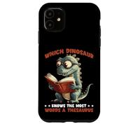 Which Dinosaur Knows The Most Words A Thesaurus - Custodia per iPhone 11