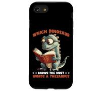 Which Dinosaur Knows The Most Words A Thesaurus - Custodia per iPhone SE (2020) / 7 / 8