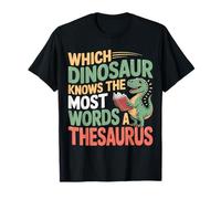 Which Dinosaur Knows The Most Words A Thesaurus |----- Maglietta
