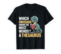 Which Dinosaur Knows The Most Words A Thesaurus ------ Maglietta