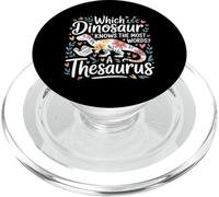 Which Dinosaur Knows The Most Words A Thesaurus - PopSockets PopGrip per MagSafe