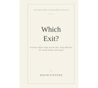 Which Exit?: Walter Edge and the New Jersey Machine He Joined, Broke and Erased