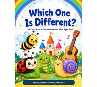 Which One Is Different?: A Fun Picture Puzzle Book for Kids Ages 3-6