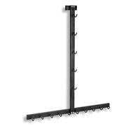 Whiidoom Lat Pulldown Attachments Lat Pull Down Bar Storage Rack per Mag Grip Lat Pulldown Machines allegati Supporto per cavi di fissaggio rack per casa palestra e palestra stoccaggio a parete
