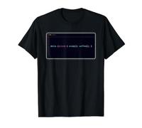 While Alive Study Coffee Programmer Code Loop Maglietta con Stampa Grafica Economica, Uomo, Nero, L