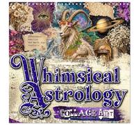 Whimsical Astrology Collage Art (Wall Calendar 2027 12 × 12 Inch) CALVENDO 12 Mo