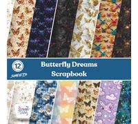 Whimsical Butterflies Scrapbook Paper Pad: For Joyful & Colorful Crafts