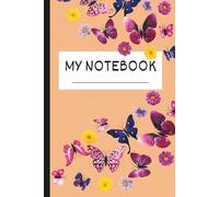 Whimsical Butterfly Journal - Beautiful Butterfly Cover Notebook for Writing, School, or Journaling - Wide Ruled, 100 Pages - Perfect Gift for Girls, Teens, and Adults