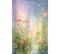 Whimsical Floral Pretty Journal Paperback: Cute Lined Notebook for Writing
