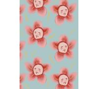 Whimsical Flower Faces Notebook: Cute Aesthetic Flower Journal Notebook Gift for Friends and Family