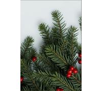 Whimsical Holiday Pine Dreams Journal: 6x9 Hardcover | 80 Lined Pages | Matte Finish | Cute Christmas Gift for Girls & Teens