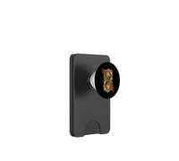 Whimsical Queen Bee - Carte da gioco a forma di cuore PopSockets PopWallet per MagSafe