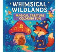 Whimsical Wildlands: Magical Creature Coloring Fun for Kids Ages 4-8