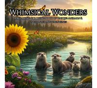 Whimsical Wonders: A Relaxing Coloring Book of Unique Animals & Enchanted Nature Scenes