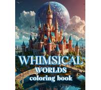 WHIMSICAL WORLDS: This coloring book is full of creative art and intricately detailed fantasy patterns that stimulate imagination and enhance ... a relaxing atmosphere and reducing stress.