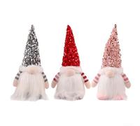 WhimsicFor al ChristmFor as Doll Ornamenti per ornamenti perfetti per la decorazione dell'albero Per ation For e SeFor asonFor al Cheer (rosso)