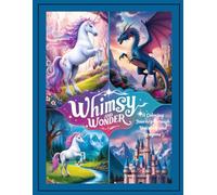 "Whimsy and Wonder: A Coloring Journey through Unicorns and Dragons"