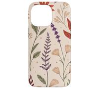 Whimsy Fall Garden in Bloom with Retro Florals Custodia per iPhone 14 Pro Max