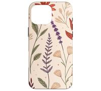 Whimsy Fall Garden in Bloom with Retro Florals Custodia per iPhone 16 Pro Max