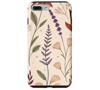 Whimsy Fall Garden in Bloom with Retro Florals Custodia per iPhone 7 Plus/8 Plus