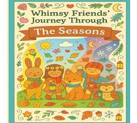 Whimsy Friend's Journey Through The Seasons: Coloring Book
