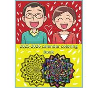 Whimsy Seasons: 2025-2026 Coloring Calendar: A 24-Month book Featuring Adorable Animals & Festive Scenes for Relaxation"
