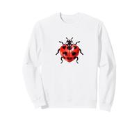 Whimsy Twee Ladybug Heart Spots Cute Summer Felpa