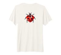 Whimsy Twee Ladybug Heart Spots Cute Summer Maglietta Premium