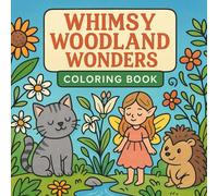 Whimsy Woodland Wonders: A Coloring Adventure of Forest Friends and Magical Places