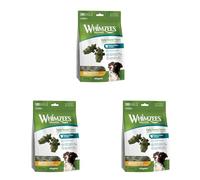 WHIMZEES Alligator, Stix da Masticare Per l'igiene Dentale per Cani di Media Taglia (12-18kg), Ingredienti Naturali, Senza Cereali, 12 Pezzi, Taglia M (Confezione da 3)