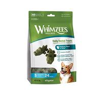 WHIMZEES Alligator, Stix da Masticare Per l'igiene Dentale per Cani di Piccola Taglia (7-12kg), Ingredienti Naturali, Senza Cereali, 24 Pezzi, Taglia S