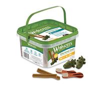 WHIMZEES Box Varietà M, 28 Pezzi - Taglia M, Snack per Cani di Taglia Media, Naturali & Senza Cereali, Vegetariane, Senza Zuccheri Aggiunti