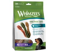 Whimzees Snack dentale Naturale Spazzolino 12 Stick - 1° ORDINE? scegli lo sconto BZR5 / BZR20 + 200 punti fedeltà