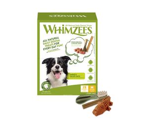 Whimzees Dog Snack Variety Value Box M 28 pezzi