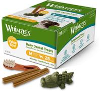 Whimzees Dog Snack Variety Value Box M 28 pezzi
