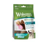 WHIMZEES Puppy Stix, Gli Stick Dentali para Cuccioli (9-18kg), Ingredienti Naturali, Senza Cereali, 14 Pezzi, Taglia M/L