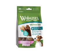 WHIMZEES Puppy Stix, Stix da Masticare Per l'igiene Dentale para Cuccioli (2-9kg), Ingredienti Naturali, Senza Cereali, 28 Pezzi, Taglia XS/S